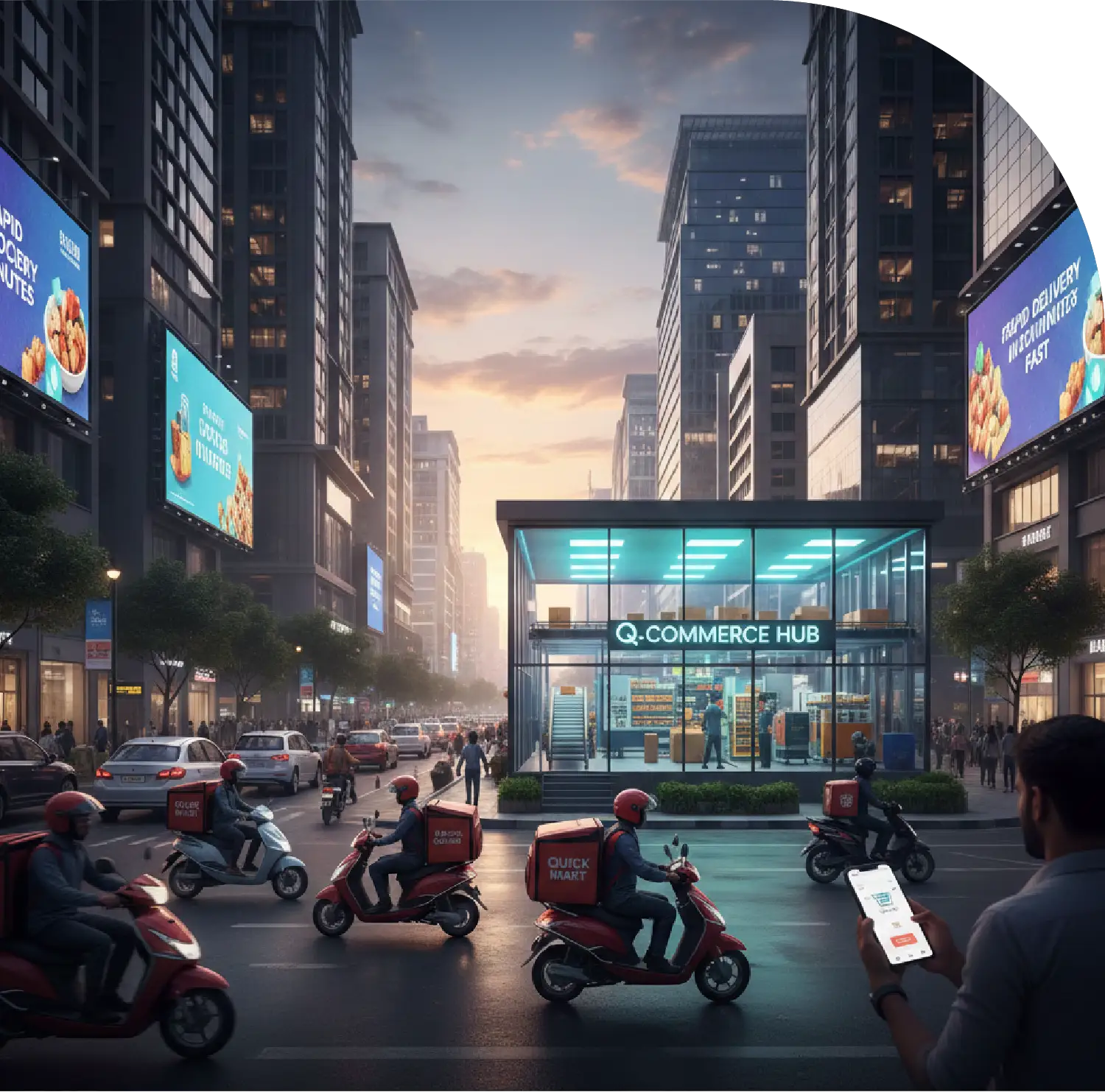 Q-Commerce Growth India 2025